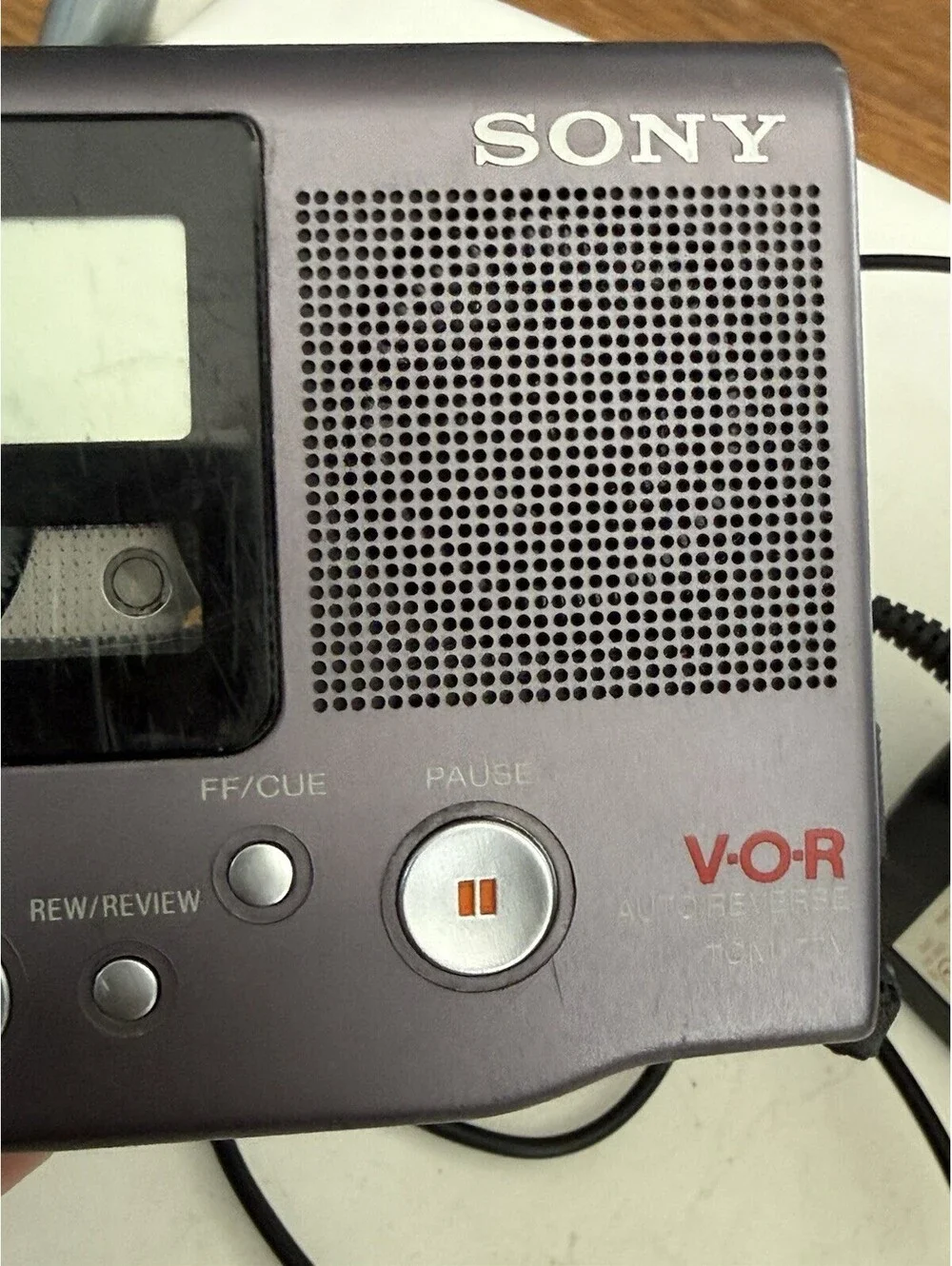 Sony TCM-77V Voice Recording Cassette Player Walkman  (not Working )